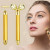 Face massgager tool——2-IN-1 Beauty Bar 24k Golden Pulse Facial Face Massager